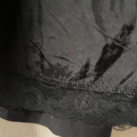 TRINA TURK Black Skirt A Line  Lace Lining Knee Length Womens Size 12 - Picture 4 of 7